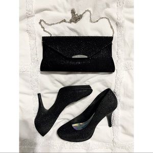 Jewel Studded Handbag/Clutch